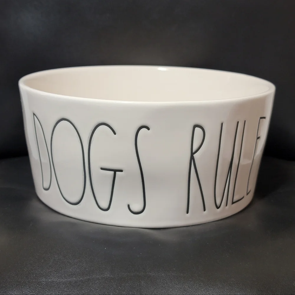 Rae Dunn “DOG'S RULE” 8